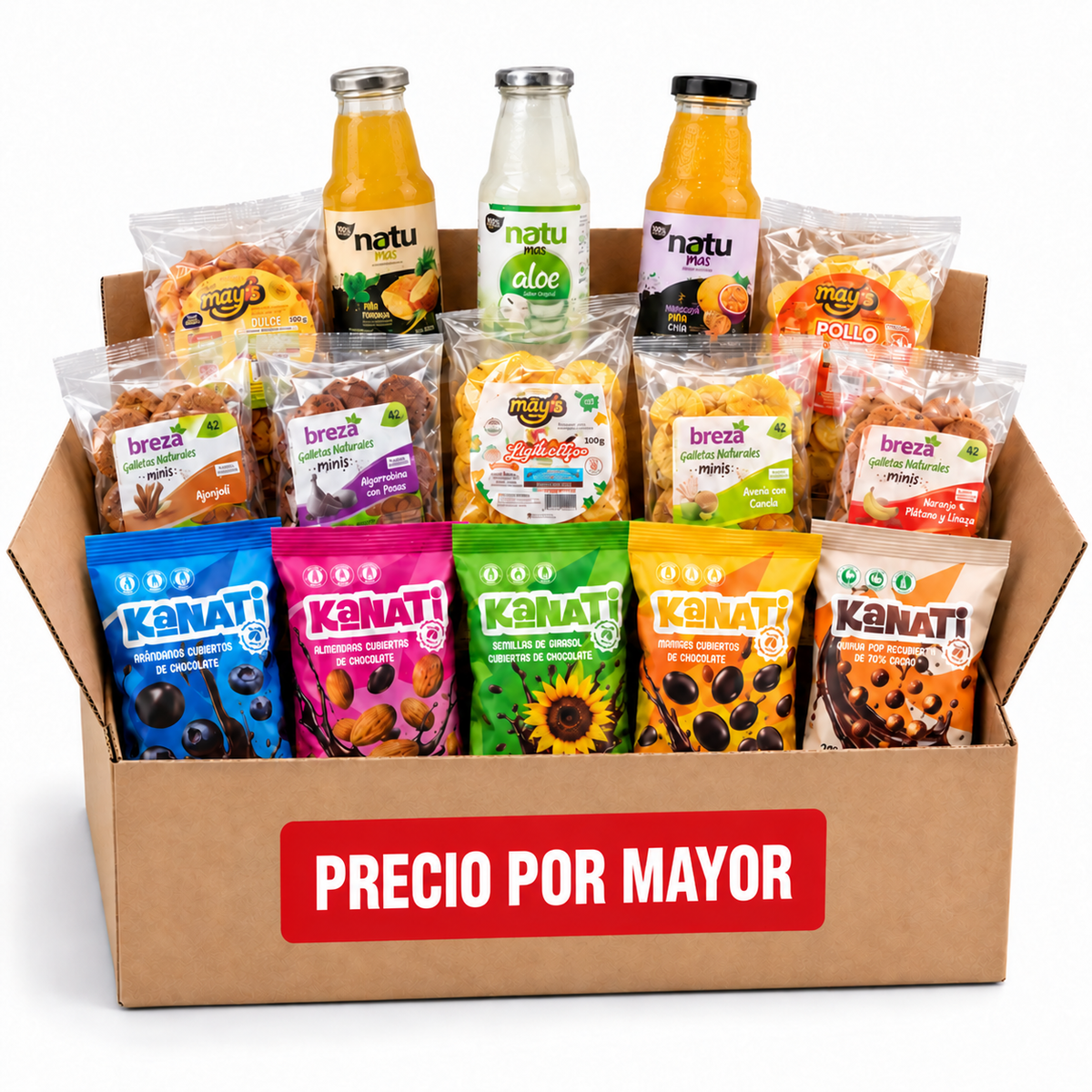 Pack Emprendedor Oficina: 50 Snacks Saludables para Vender – Kanati