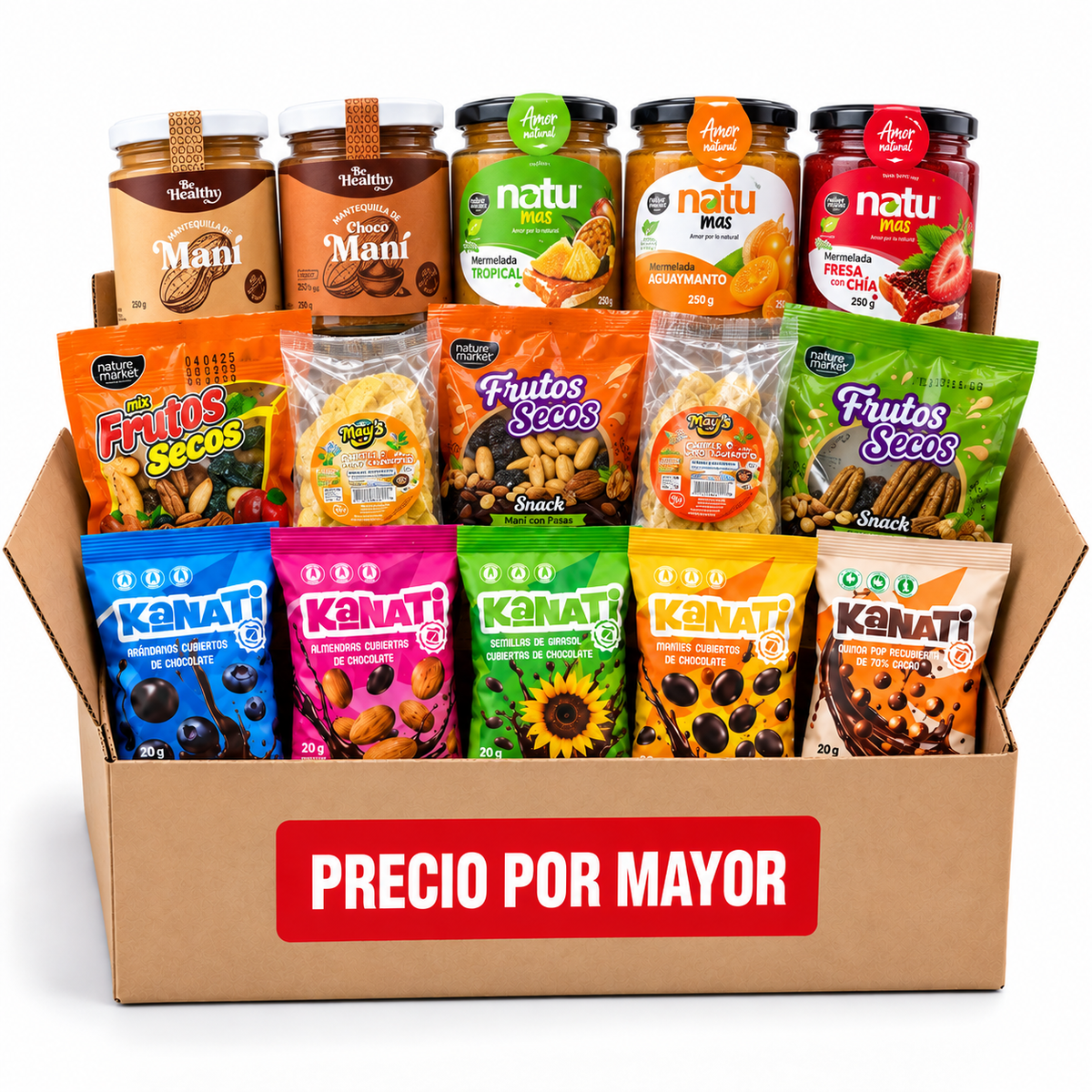 Pack Emprendedor Fit – Mantequillas, Mermeladas y Snacks para Vender