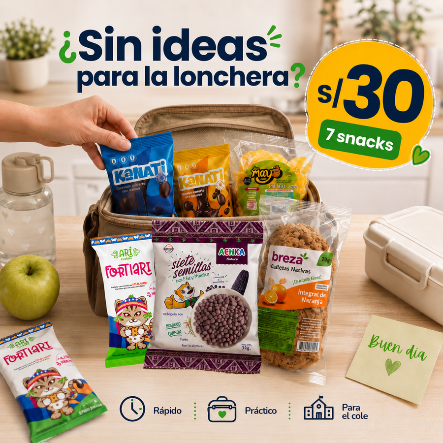 Pack lonchera saludable