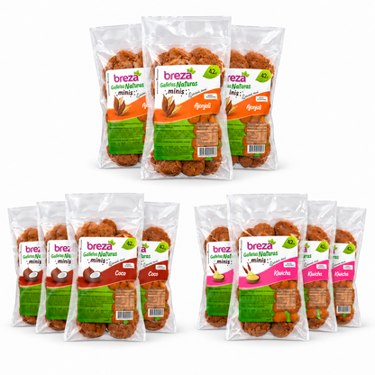 Pack 12 Galletas sin Octógonos Surtidas – Kanati
