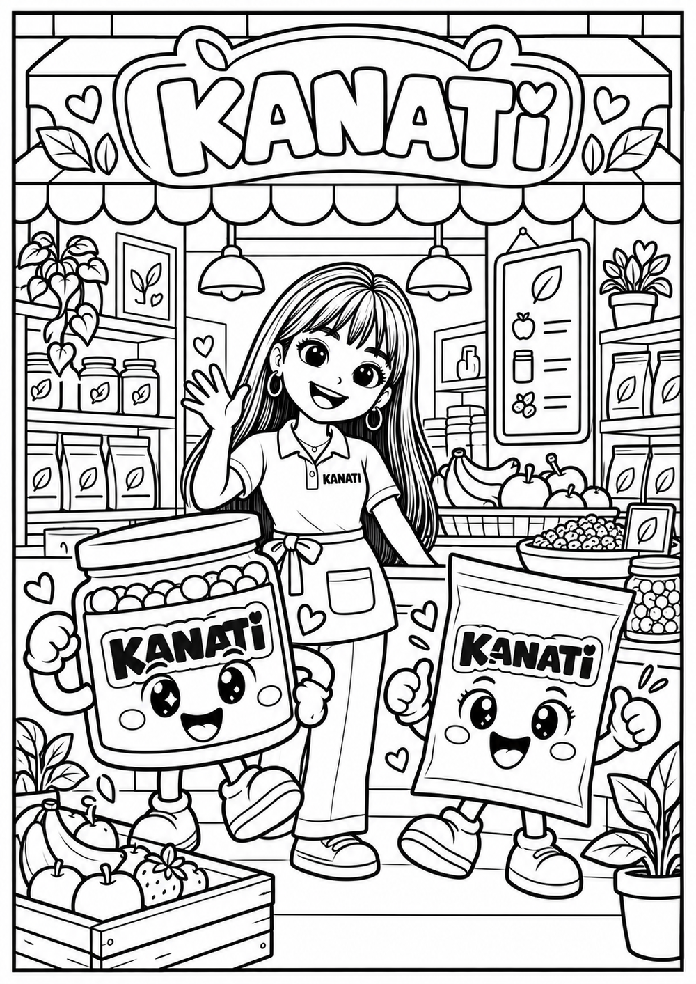 Actividad de Universo Kanati para imprimir