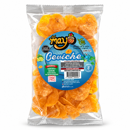 Chifles de Tarapoto Sabor Ceviche 100 g – Kanati