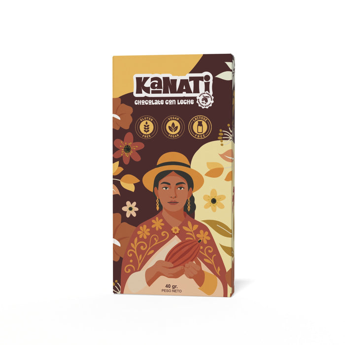 Tableta de Chocolate con Leche de Almendras 50% Cacao – 40 g