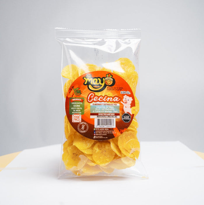 Chifles de Tarapoto Sabor Cecina – 100 g