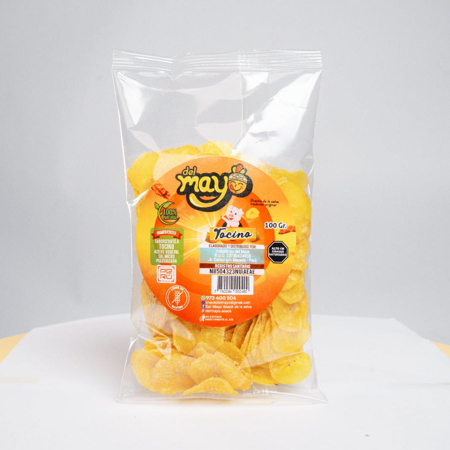 Chifles de Tarapoto Sabor Tocino 100 g – Kanati