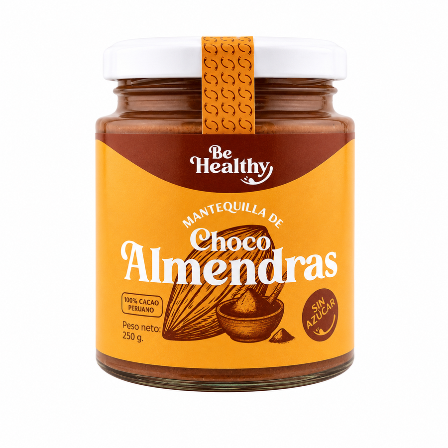 Mantequilla de Chocoalmendra con Cacao 250 g – Kanati
