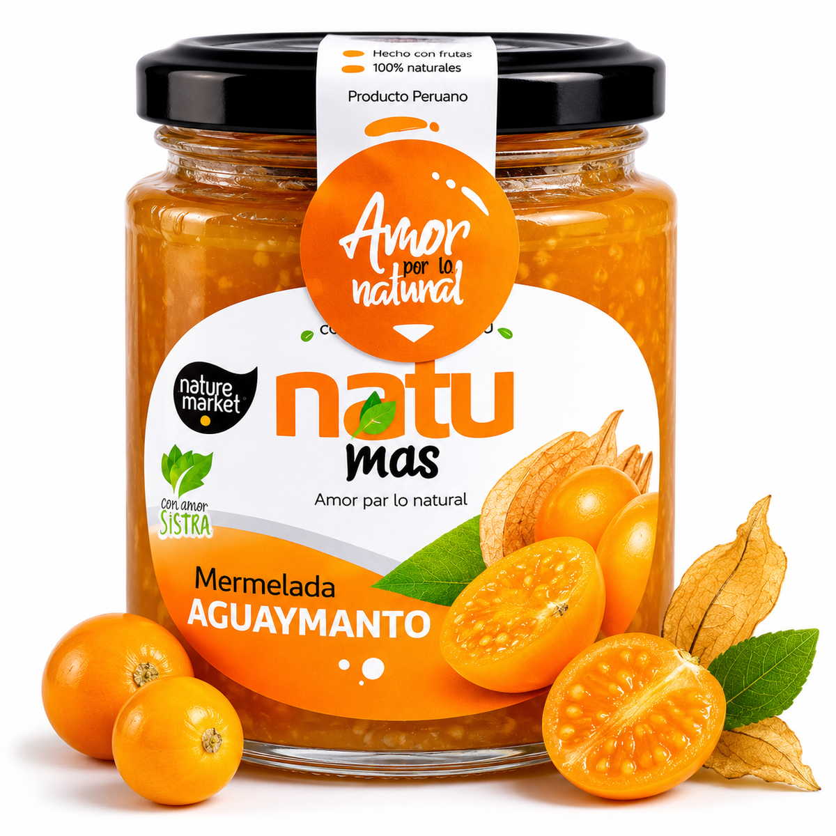 Mermelada de Aguaymanto con Stevia 250 g – Kanati