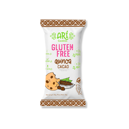 Galleta sin Gluten Quinoa Cacao 30 g – Kanati