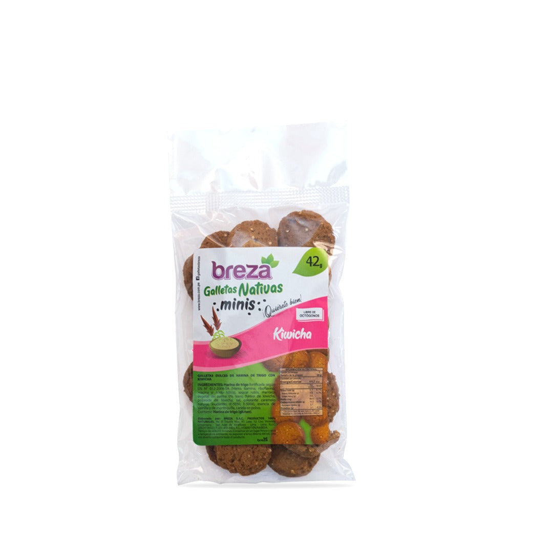 Mini Galletas sin Octógonos 42 g – 9 sabores – Kiwicha