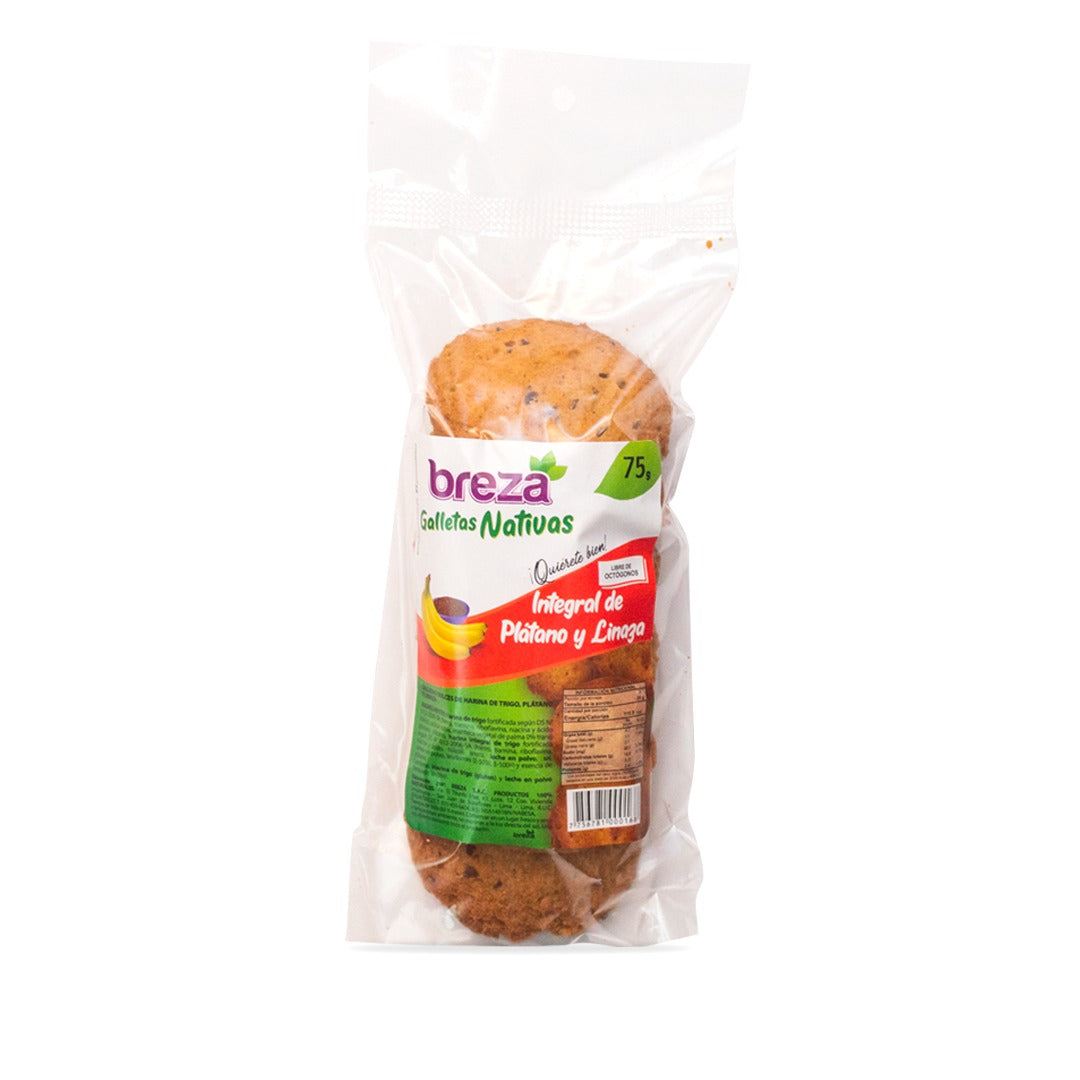 Galletas sin Octógonos 70 g – 9 sabores – Plátano