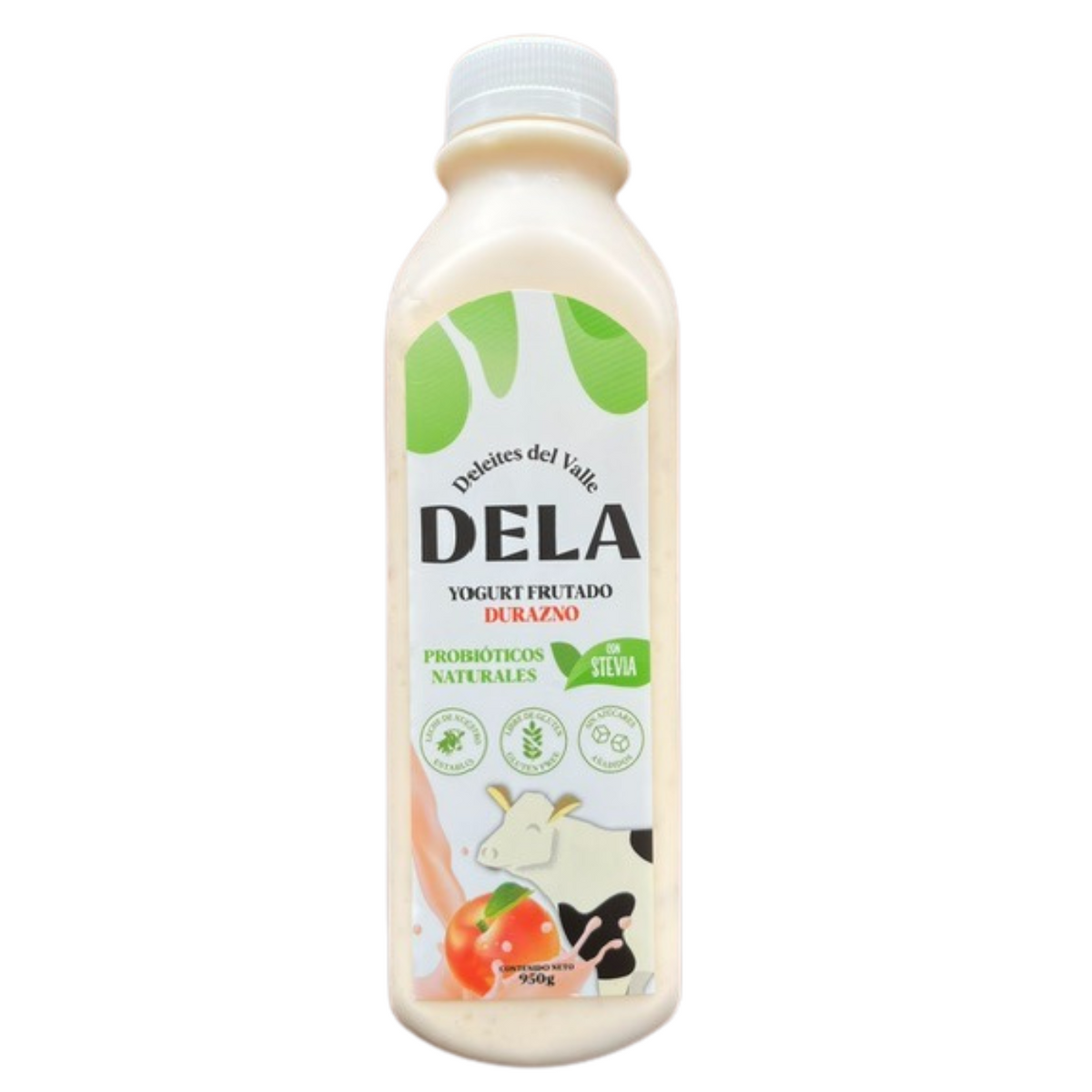 Yogurt 0% Azúcar 950 g – Durazno