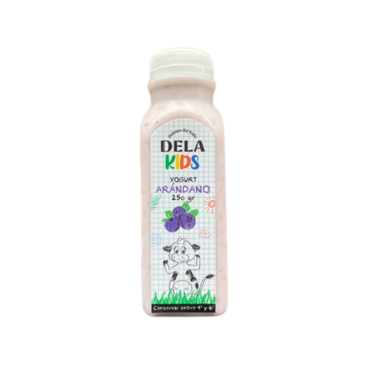 Yogurt con Probióticos 250 g – Arándano