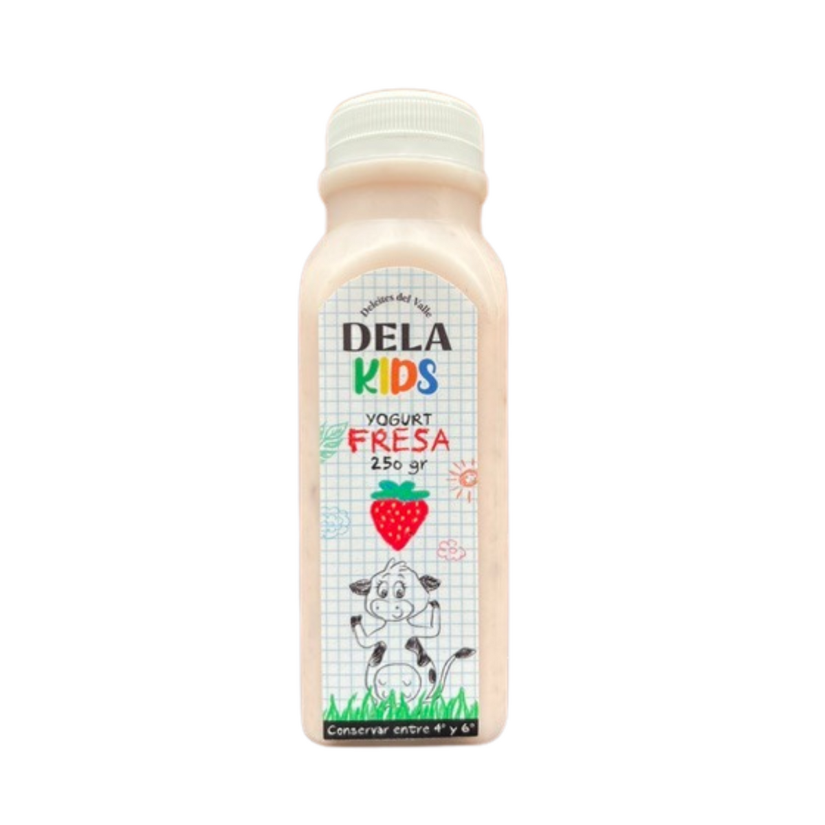 Yogurt con Probióticos 250 g – Fresa