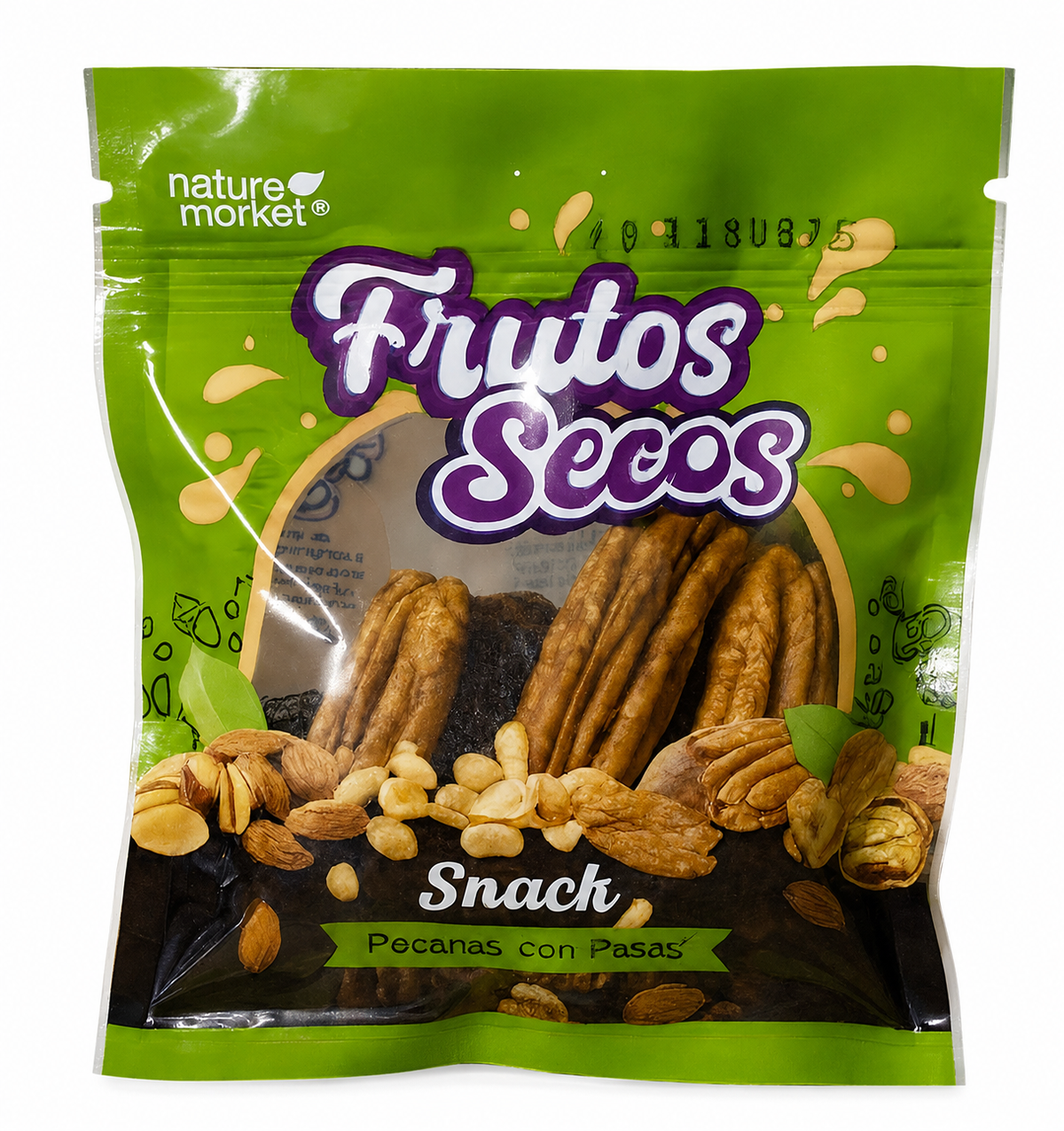 Frutos Secos en Porción Individual – Pecanas con pasas 30 g