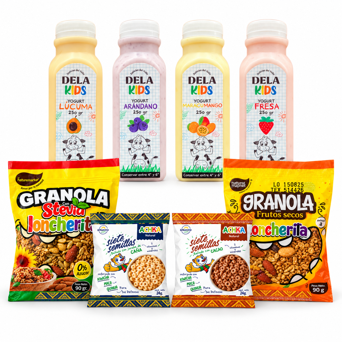 Pack Loncherita: Yogurt, Granola y Cereal – Kanati
